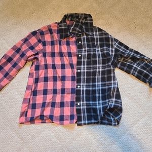 Flannel shirt plus size